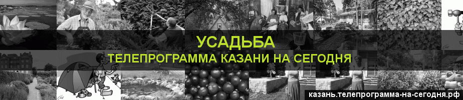 Телепрограмма на сегодня канала Усадьба, Казань